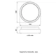 LED Светильник накладной 8W 230V 560lm 6500K 190x45mm IP54 [l0810111] E.NEXT e.LED.rondo.8.6500.white - изображение 5