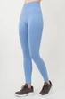 Бесшовные легинсы женские из микрофибры Giulia LEGGINGS 02 L/XL Blue-lacecap hydrangea, облегающие, дышащие, для фитнеса и бега - изображение 2