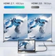З'єднувальний кабель HDMI - HDMI 2.1 8K 4K 144 Гц 2 м (Al3) - зображення 5
