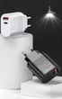 Швидкий зарядний пристрій 3.0, потужний мережевий адаптер USB + PD, 20 Вт, Koanni (Al3) - зображення 4