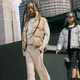 Штани DKNY, арт. 62368, світло-бежевий, 15-16 років, 162 см - зображення 2