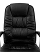 Офисное, компьютерное кресло Infinito Premium Comfort Black с механизмом качания TILT и хромированной крестовиной (до 120 кг) - изображение 8