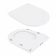 Унітаз-компакт Qtap Presto безобідковий з сідінням Soft-close QT24221217AW - изображение 8