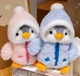 Мягкая игрушка Пингвин в зимней розовой шубке 25 см - изображение 2
