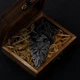 Мужской кулон-амулет с рунами черный на цепочке 60 см - изображение 7