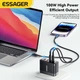 Зарядное устройство ESSAGER ES-CD37 100W + Кабель ES-X46 100W (E-marker 480Mbps) TypeC-TypeC Black (45447) - изображение 8