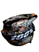 Мотошолом ендуро кросовий Helmet Sebastian + окуляри Profi Black прозоре скло - зображення 5