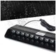 Страбоскоп Світлодіодний 12V DRL 330x100 мм 12LED (BR) прикурювання вимикач на присосках (KING S12) - зображення 4