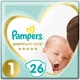Подгузники Pampers Premium Care Размер 1 (2-5 кг), 26 шт - изображение 1