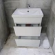 Пластикова тумба підлогова Атлант White 60 см - изображение 7