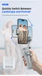 Стабилизатор ручной стедикам 3-х осевой для телефона Proove Axis Gimbal Stabilizer + подарок штатив 2 метра - изображение 10