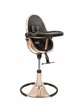 Стілець для годування Bloom Fresco Rose Gold вкладиш еко-шкіра Midnight black, U10515-GRB\E10516-MBL - зображення 2