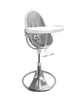 Стілець для годування Bloom Fresco Silver вкладиш еко-шкіра Lunar silver, E10535-S\E10516-LSL - зображення 1