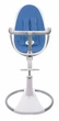 Стілець для годування Bloom Fresco White вкладиш еко-шкіра Riviera blue, E10535-W\E10540-RBL - зображення 5