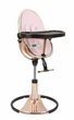 Стілець для годування Bloom Fresco Rose Gold вкладиш еко-шкіра Rosewater, U10515-GRB\E10540-RWL - зображення 4