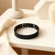 Титановый браслет со вставками MagnyCharm, черный, 20 см - изображение 3