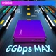 Внешний HDD SomnAmbulist 512ГБ, USB 3.0 PINK - изображение 1