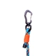 Поводок свободные руки для собак SPES hands free 2в1, 3м/8мм, blue orange - изображение 3