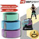 Фитнес резинки Hop-Sport HS-P678RL хлопок латекс 3 шт комплект - изображение 2