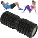 Массажный ролик Gymtek EVA 33x10 5 см черный для тренировок антистресс - изображение 1