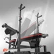 Тренувальна лава Hop-Sport HS-1075 Pro з партою Скотта для штанги гантелей жиму ніг до 120 кг - зображення 10