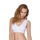Спортивный топ из эластичного хлопка Passion PS005 TOP L, white - изображение 1