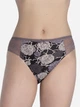 Набор трусиков слипов женских хлопковых Lama Cotton collection 1591BI M 2 шт Черный/Серо лиловый (5904577853395) - изображение 4
