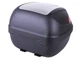Кофр (багажник) для мотоцикла задний TT AGRO MOTO YM-0830 (V-30L) 41×41×32 черный с красным - изображение 2