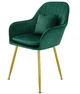 Стул в скандинавском стиле с мягкой обивкой DSF-316 Green - изображение 10
