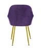 Стул в скандинавском стиле с мягкой обивкой DSF-316 Purple - изображение 5
