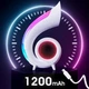 Настільна RGB-лампа «Мушка» з годинником та колонкою (USB) / Нічник-колонка - зображення 8
