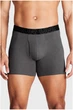 Трусы Underwear Boxers UA PERFORMANCE COTTON - SOLID 6 3PK серый Мужчины SM - изображение 2