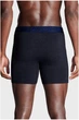 Трусы UA Underwear Boxers PERFORMANCE COTTON - SOLID 6 3PK синий, серый, темно-синий Мужчины SM 1383889-410 - изображение 3