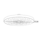 Лейка для верхнего душа Qtap Hlavova D 230 мм округлая QTHLA107BLM45788 Black Matt - изображение 5