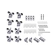 Душевая кабина Lidz Wawel SC90x90.SAT.LOW.FR, стекло Frost 4 мм + Lidz Душевой поддон KAPIELKA ST90x90х14 - изображение 8