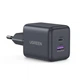 Сетевое зарядное устройство UGREEN X516 USB-C+USB 30W GaN Fast Charger Black (65014) - изображение 2