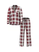 Піжама фланелева (сорочка + штани) жіноча Victoria's Secret Flannel Long Pajama Set S червона/чорна клітинка 27156941 - изображение 4