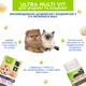 Ультра Мульти Вит (Ultra Multi Vit) витаминно-минеральные комплексы для щенков и котят 140шт*0,5г, MODES - изображение 5