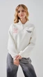 Свитшот с принтом для девочки LAWA P-GB02341 146 см Молочный shop (2000999385544) - изображение 1