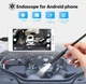 Эндоскоп для смартфона Android и ПК Type-C. 3-в-1 V2. Гибкий кабель 2м. Диаметр камеры: 5.5 мм - изображение 3