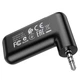 FM модулятор BOROFONE BC35 Wideway car AUX BT receiver чорний - изображение 1