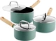 Набір ковшів із кришками GreenPan Mayflower, 16,18,20 см, 1,5,2,3,1 л з керамічним покриттям (CC001595-001) - зображення 1