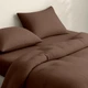Простынь на резинке Cosas CARAMEL Муслин 180х200х25 (4822052496756) - изображение 2