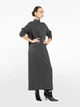 Сукня довжини міді сіра трикотажна Arber Dress t-neck D2 WTR-228 XL сірий (W22.07.14.534) - зображення 3