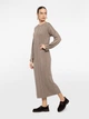 Сукня довжини міді бежева трикотажна Arber Dress t-neck D4 WTR-229 M бежевий (W22.13.16.531) - зображення 3