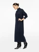 Сукня довжини міді синя трикотажна Arber Dress t-neck D2 WTR-228 XS синій (W22.06.09.532) - зображення 3