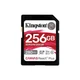 Карта пам`яті SDHC 256GB UHS-II/U3 Class 10 Kingston Canvas React Plus V60 SD R280/W150MB/s (SDR2V6/256GB) - изображение 1
