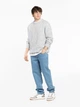 Светр чоловічий сірий з додаванням вовни Arber Crew-neck7 N-AVT-112 XL зріст 5 сірий (M10.76.12.531) - изображение 2