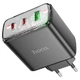 Мережевий зарядний пристрій 65W HOCO CS44A USB/2хType-C + кабелем Type-C - Type-C - зображення 3