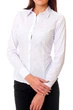 Жіноча приталена сорочка з бавовни LadyLike 50 Білий (ll2076210001449) - изображение 1